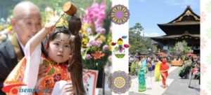 ngày lễ ở nhật Tổng hợp những ngày nghỉ và lễ hội trong 1 năm ở Nhật le hana matsuri 300x136